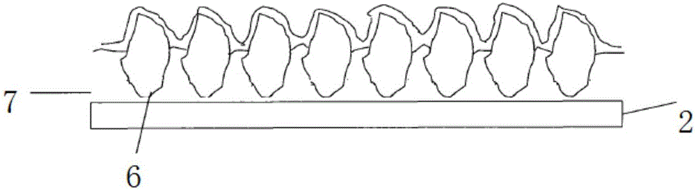 Manual eschar grinding device