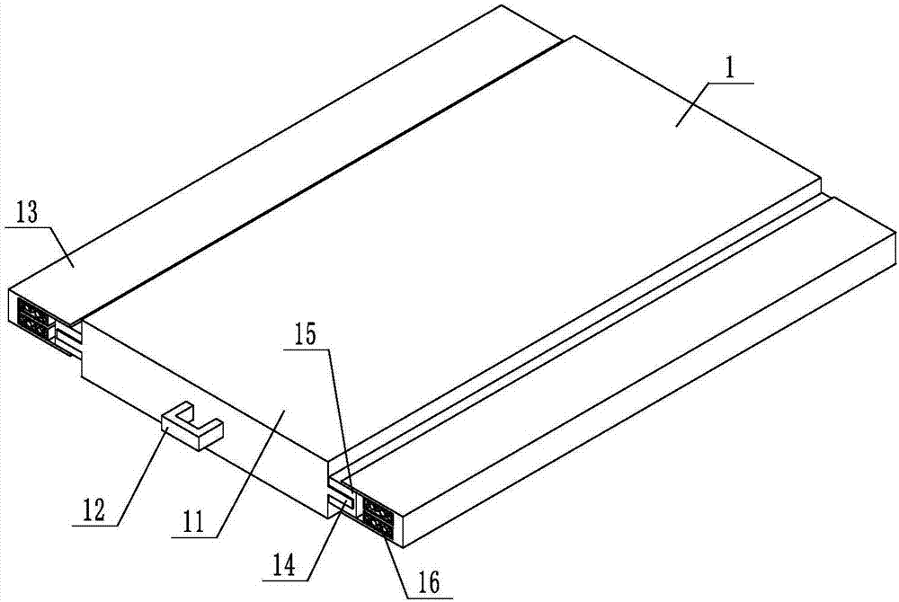 Telescopic guide rail integrated with cable collection function