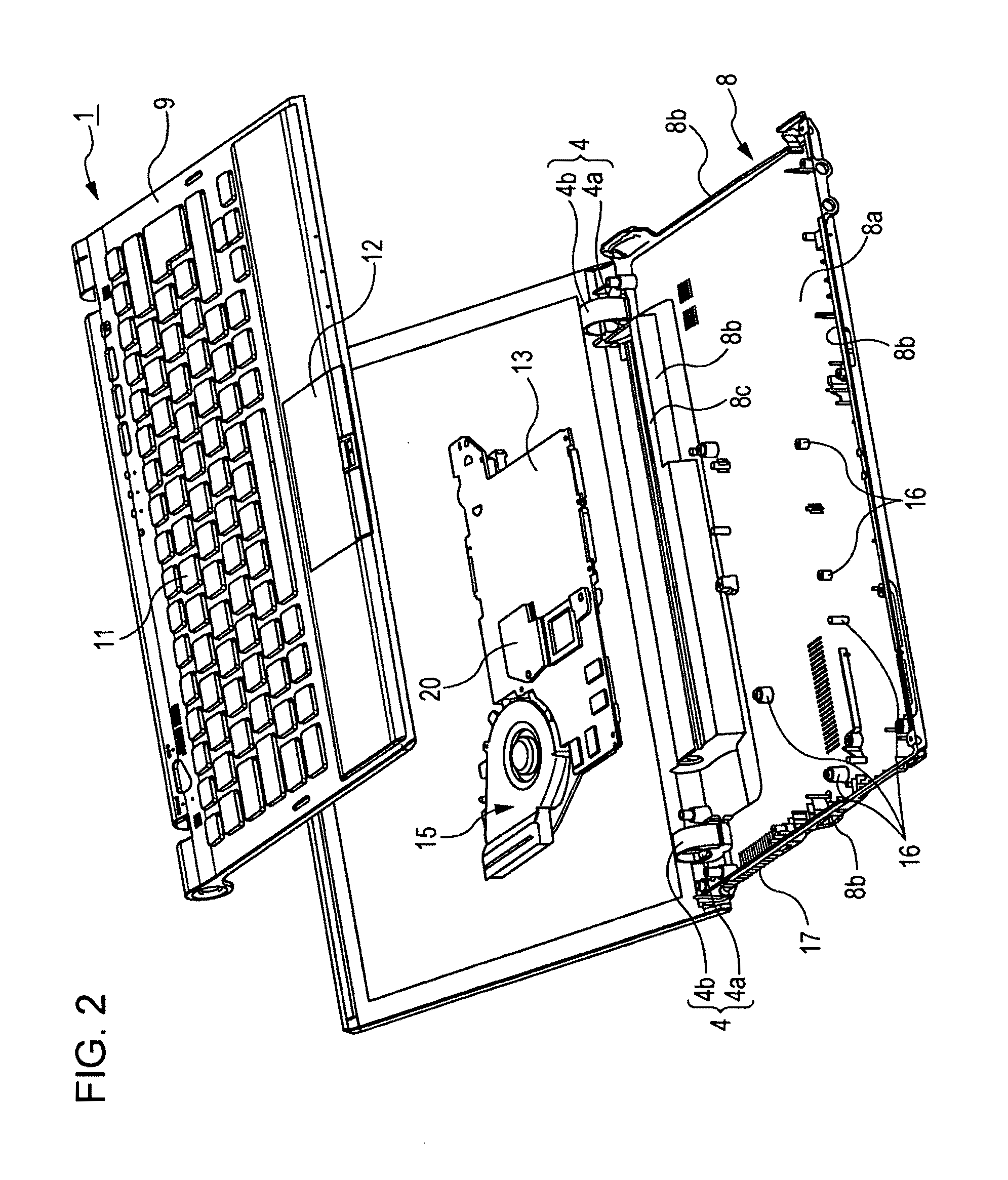 Cooling unit, electronic device, and heat sink