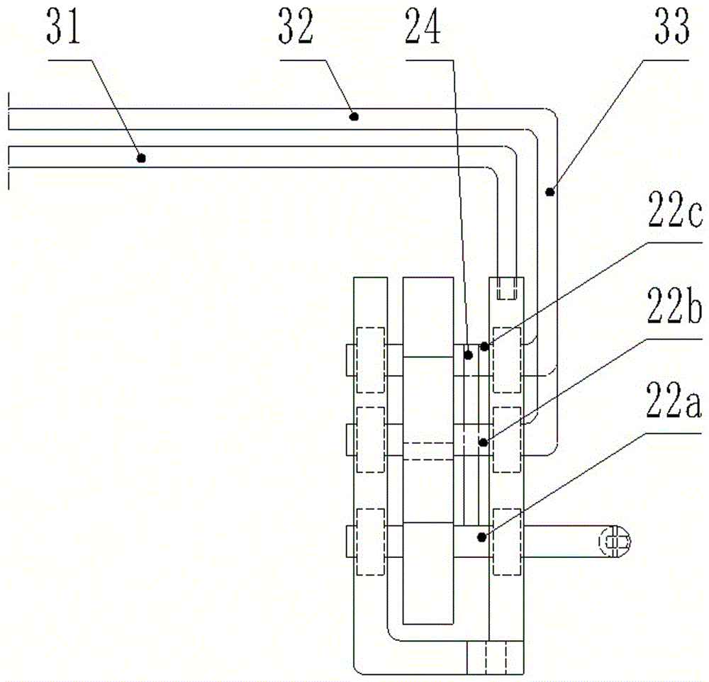 Self-locking special weaving shaft transport vehicle for textile