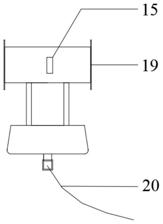 A dynamic penetration plate anchor test device for ultra-gravity centrifuges