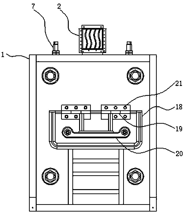 Chemistry and chemical engineering waste liquid classified recovery processing device