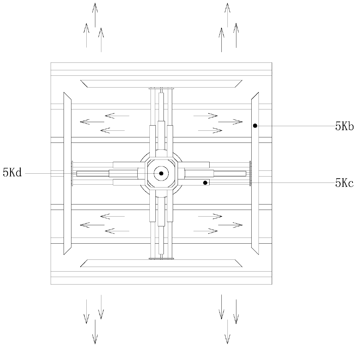 Machining numerical-control milling machine for alloy frame manufacturing based on bidirectional alignment principle