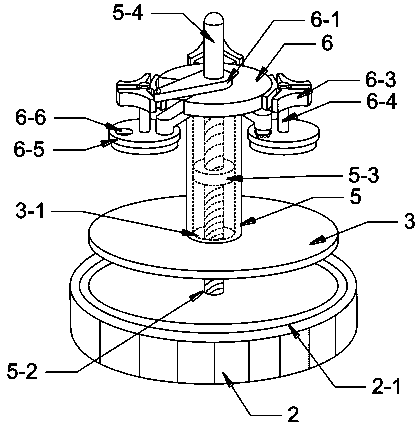 Skin surface disinfecting device for abdominal operation of obstetrics and gynecology department