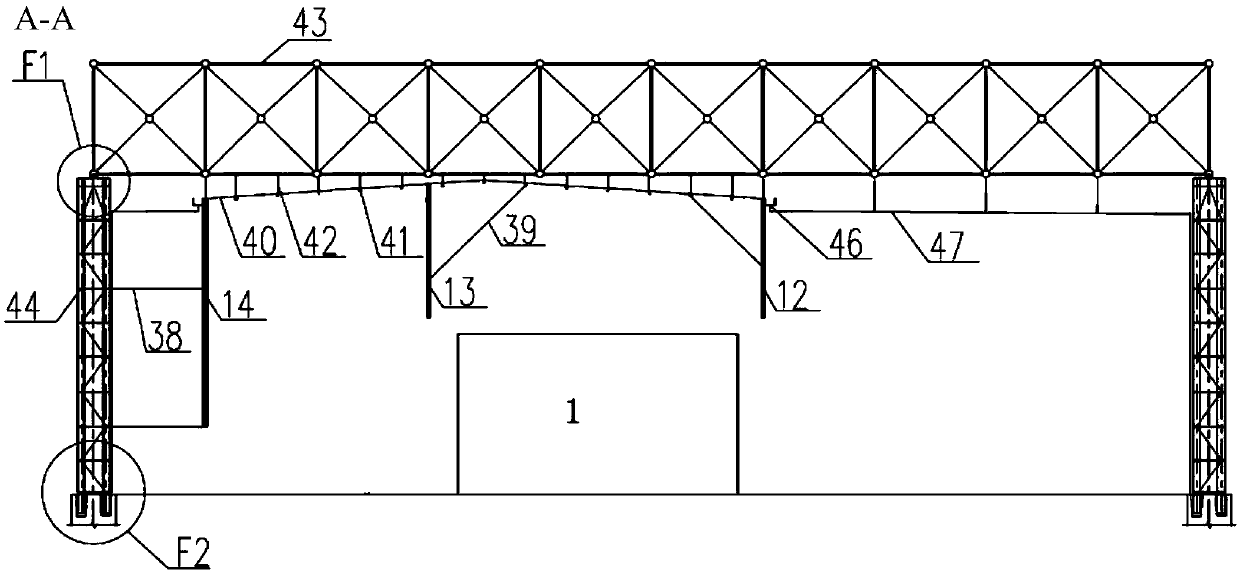 Sealing and ventilation dust removal device and method of coke oven