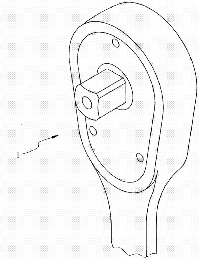 Improved wrench tool structure