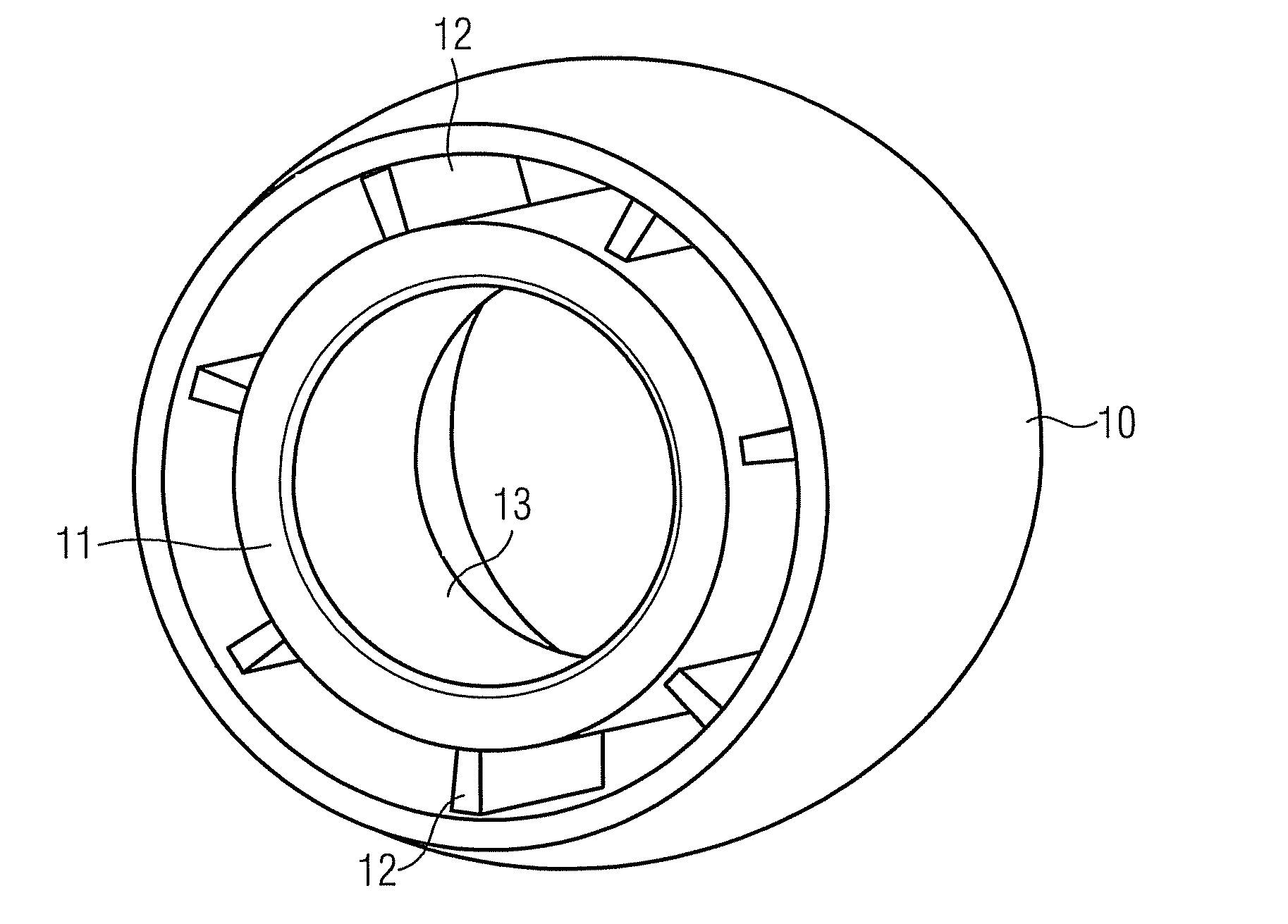 Earpiece with bars