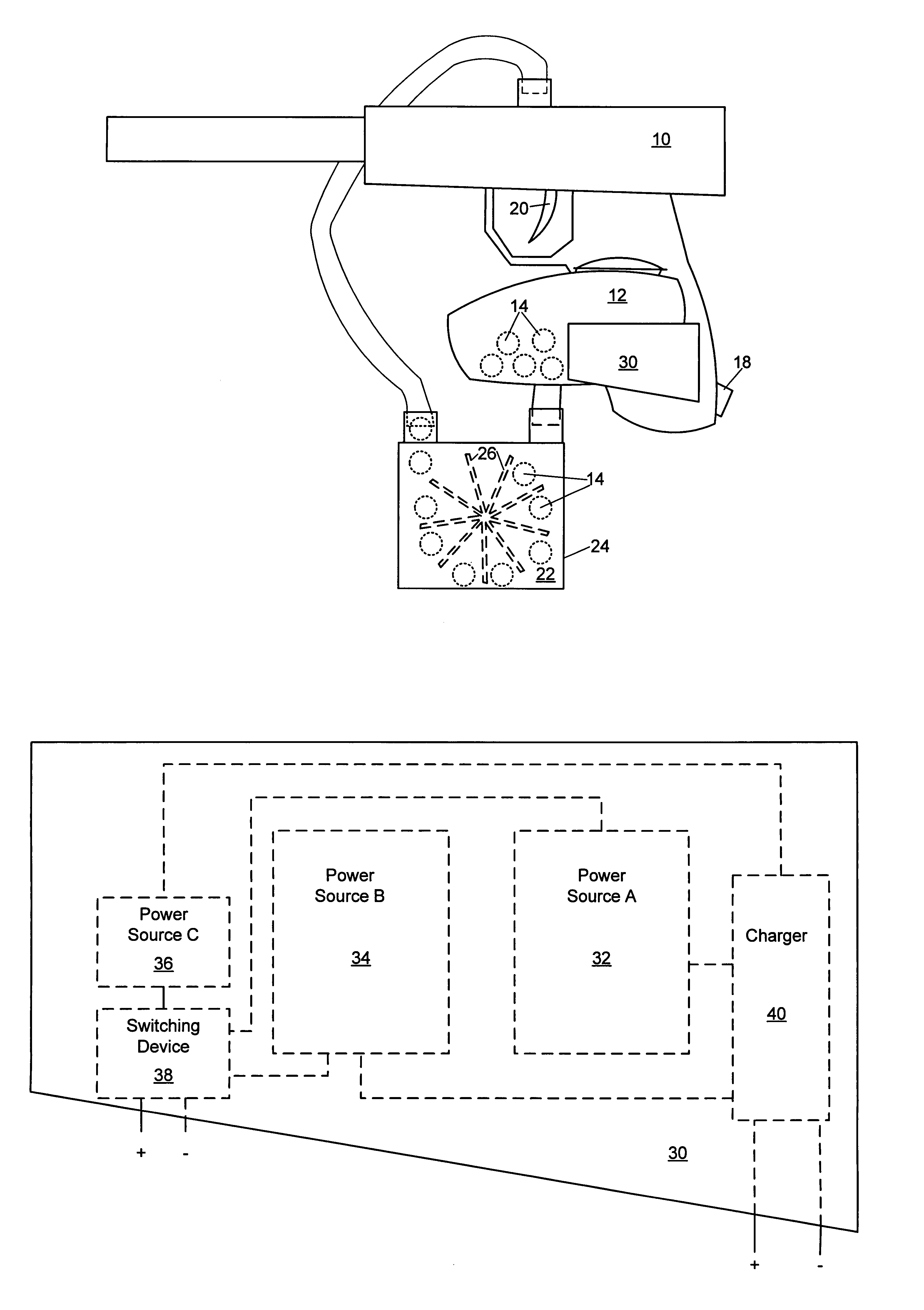 Play enhancement system for a pneumatic projectile launcher and method for enhancing play