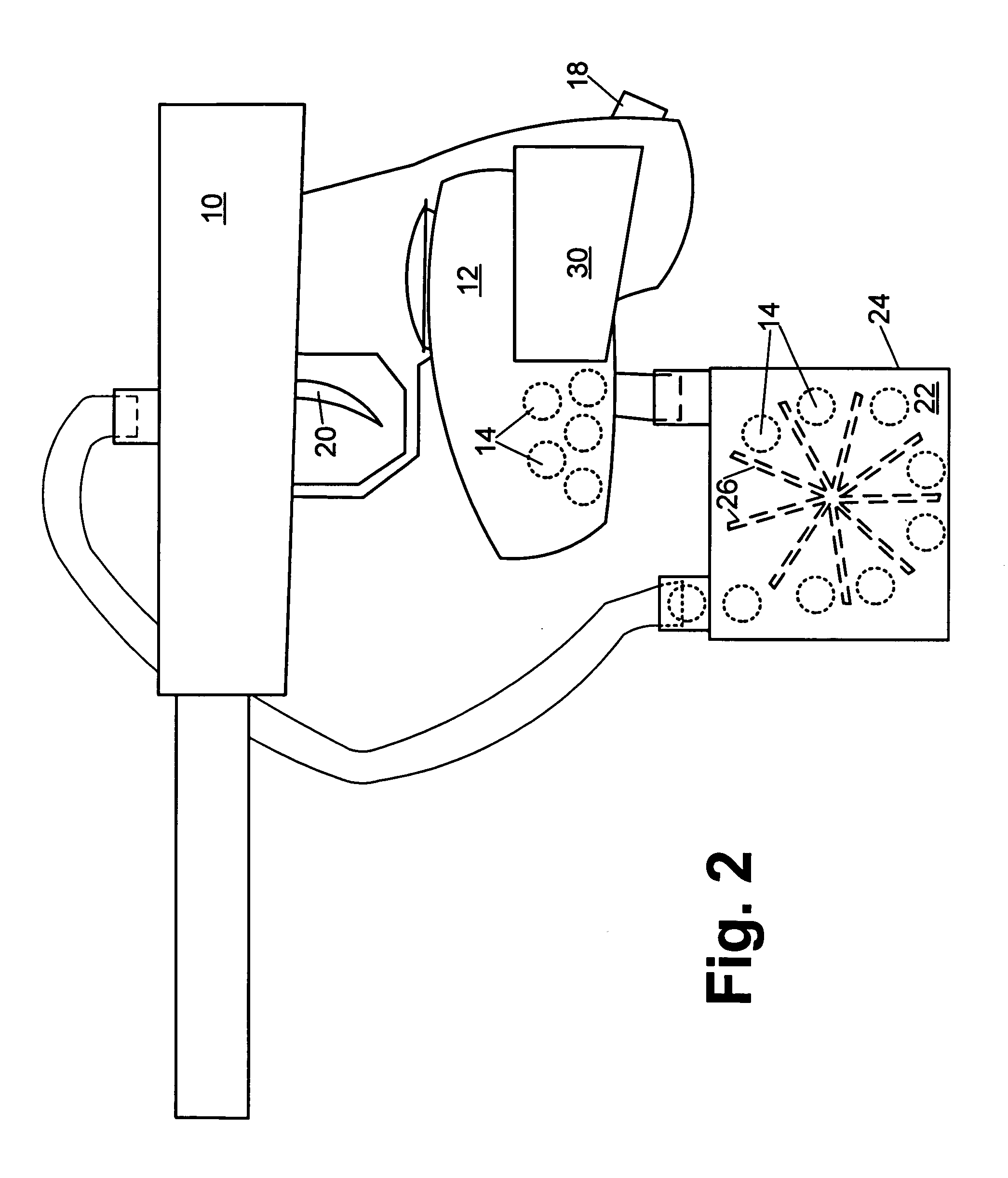 Play enhancement system for a pneumatic projectile launcher and method for enhancing play