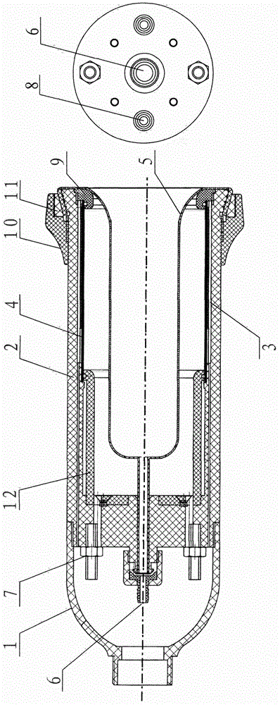 Shock wave generation device for treating male erectile dysfunction