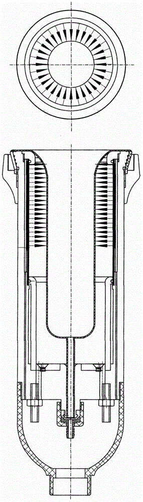 Shock wave generation device for treating male erectile dysfunction