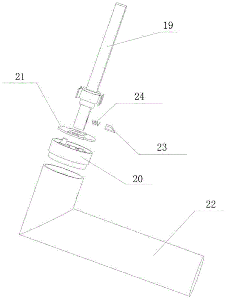 A wind brace device and method for controlling doors and windows to stop at any position with a handle