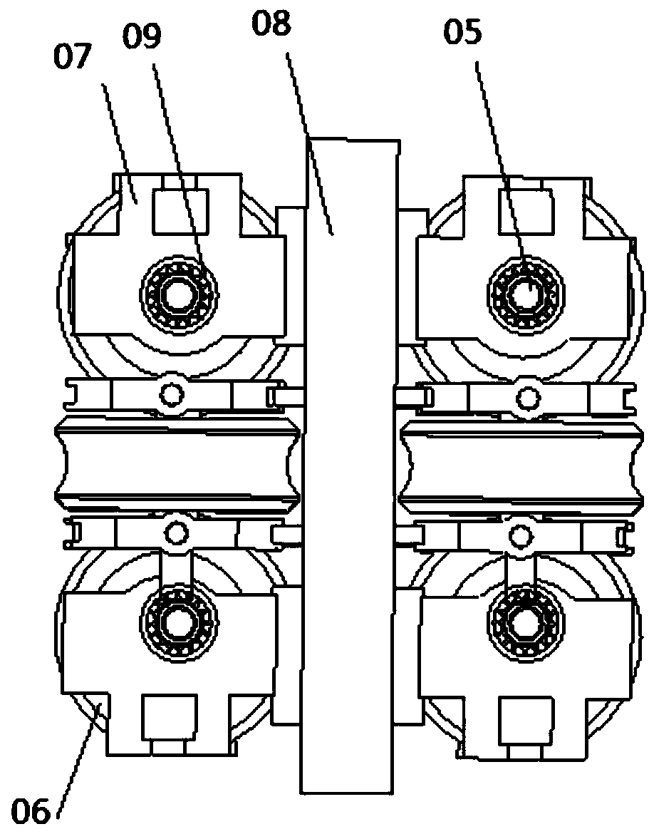 Continuous moldless forming device and method for metal bellows