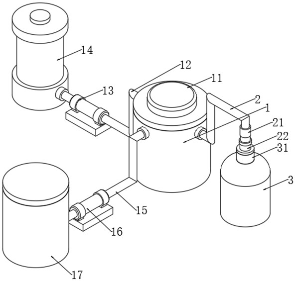 Combined equipment for photocatalytic reduction of carbon dioxide