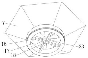 Harmful insect trapping device for forestry management