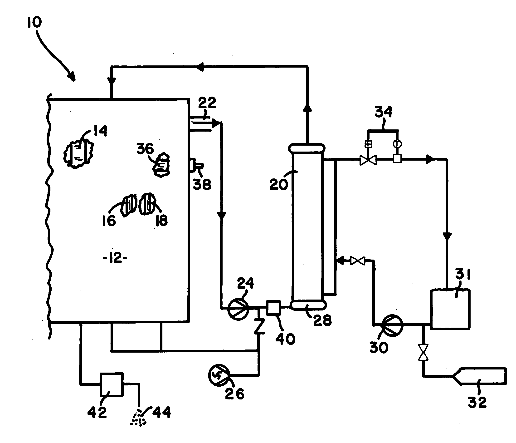 Purified water reclamation process