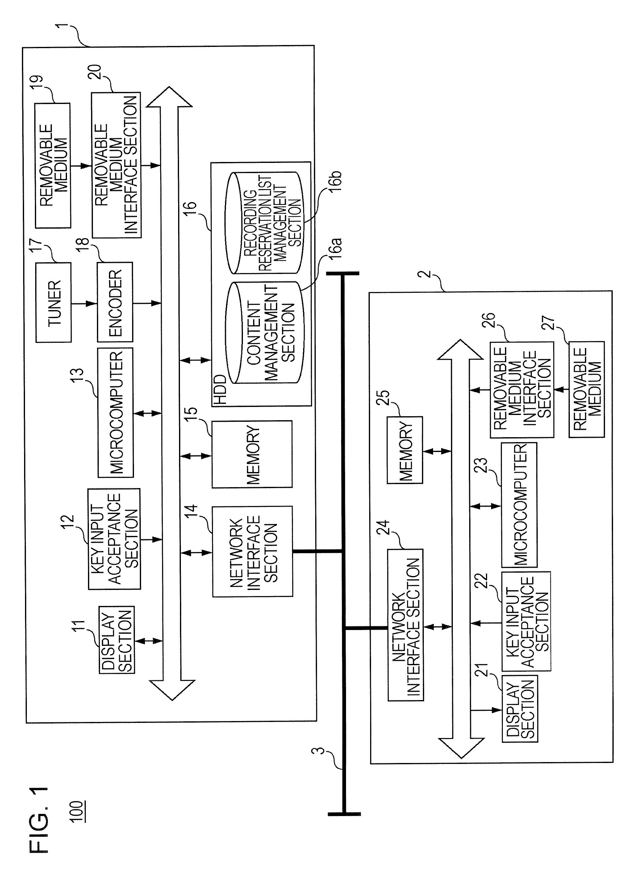 Program recording reservation system, recording apparatus, and controller apparatus