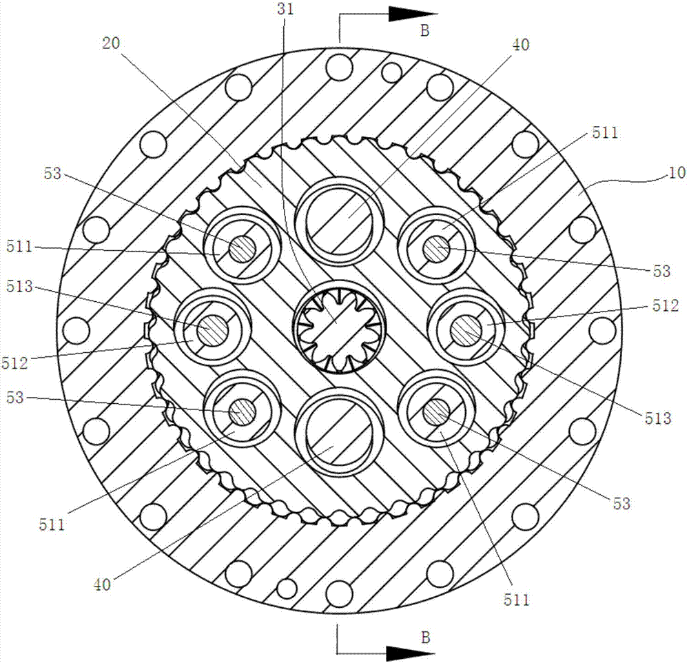 Cycloidal planetary reducer and mechanical equipment tool