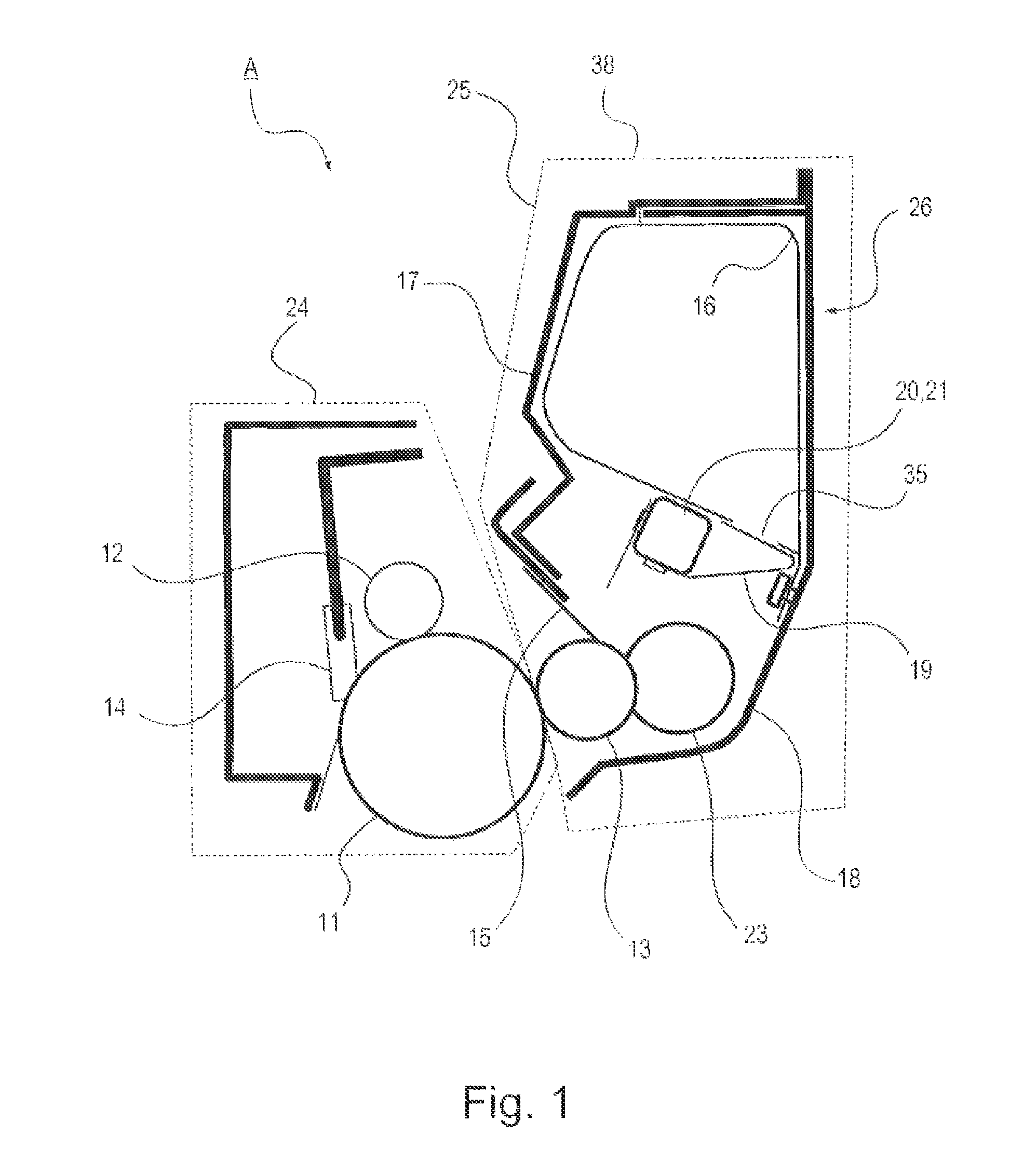 Developer accommodating unit, process cartridge, and electrophotographic image forming apparatus