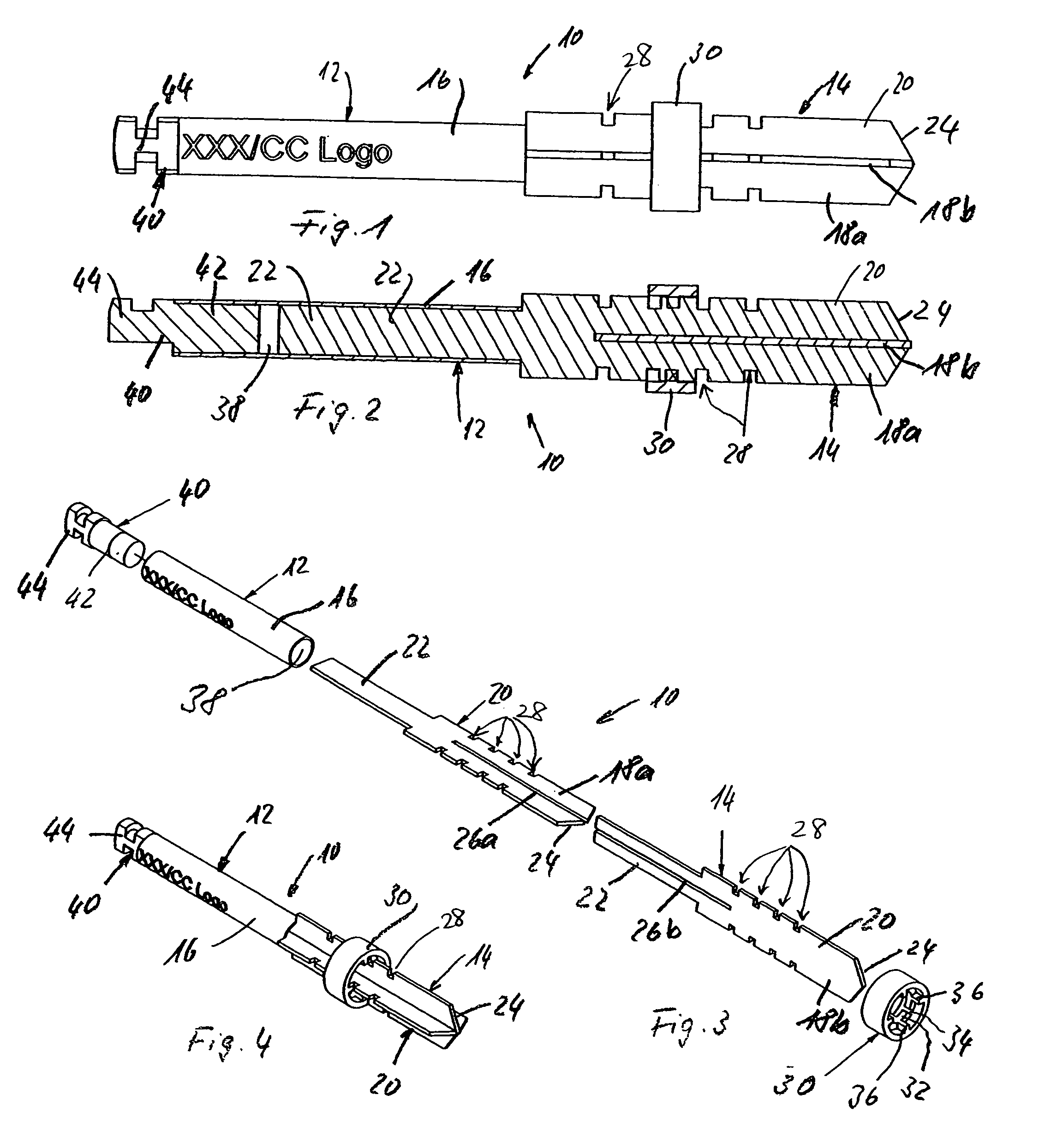 Method for manufacturing disposable rotary cutting tools and disposable rotary tool for dental or medical applications