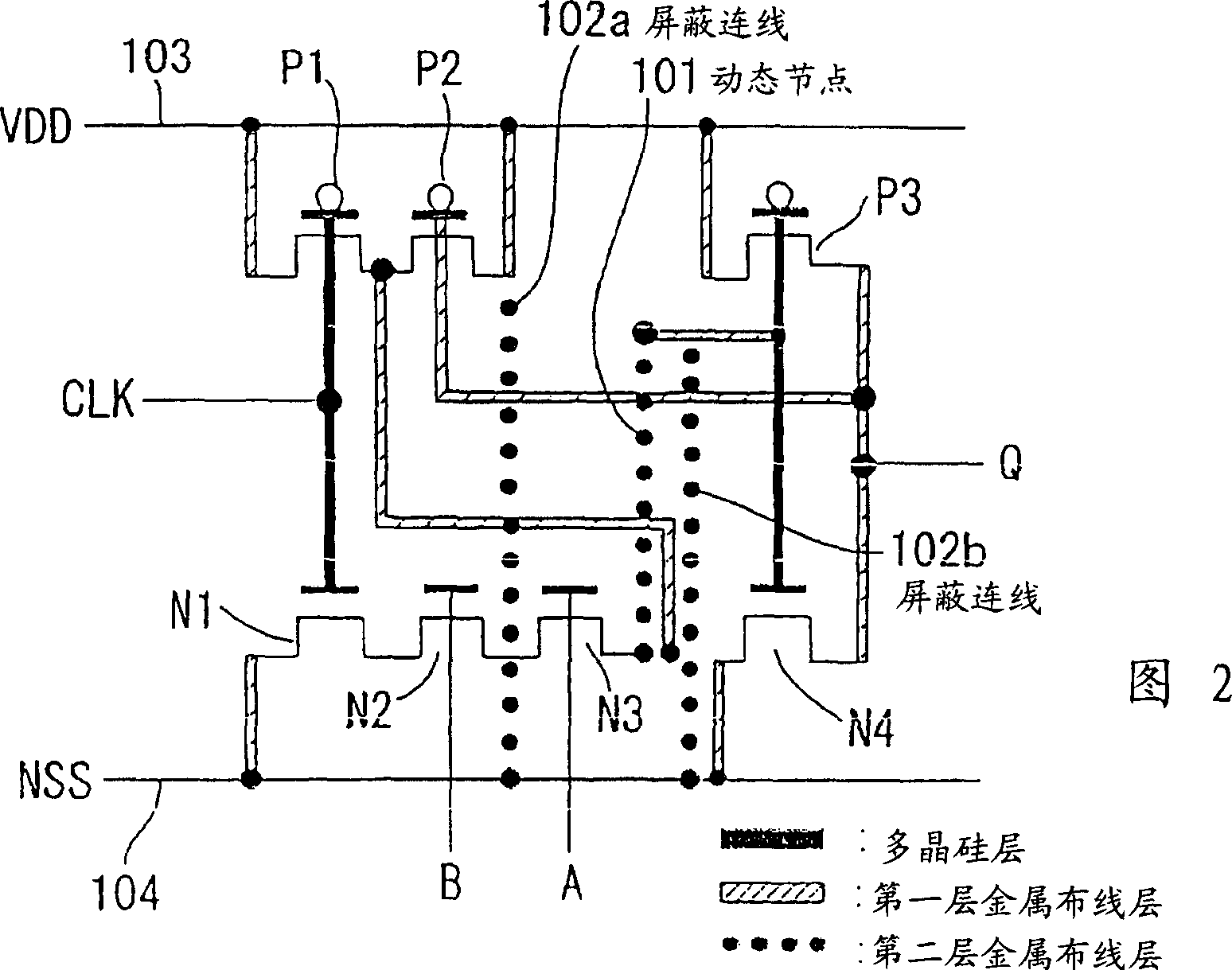 Standard cell, semiconductor integrated circuit device of standard cell scheme and layout design method for semiconductor integrated circuit device