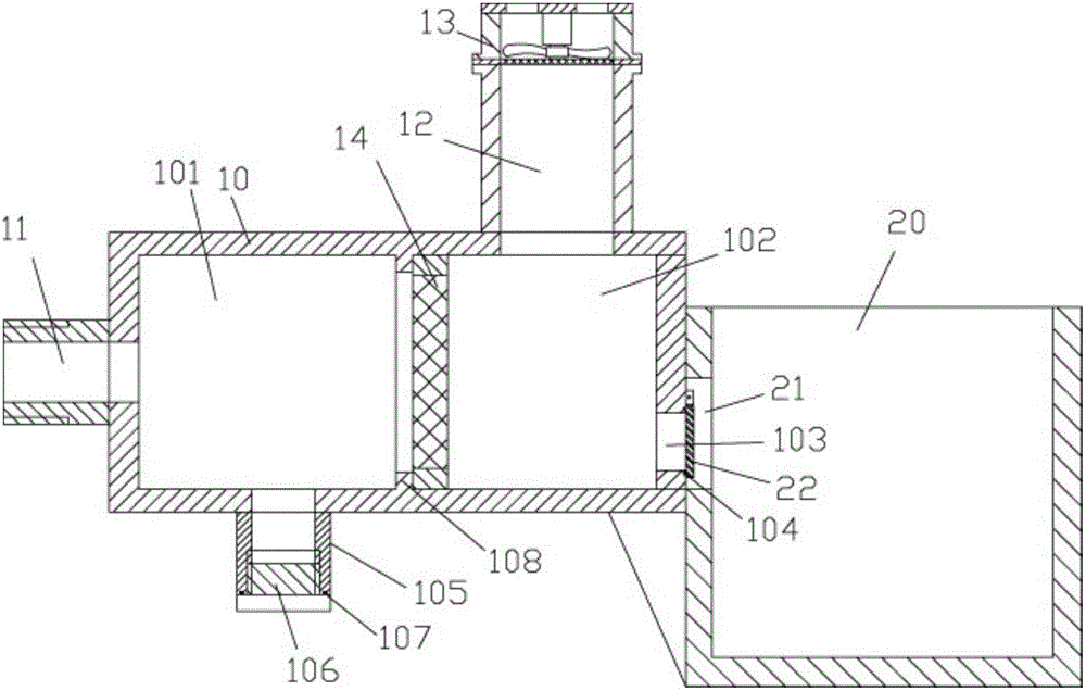 Oil extractor for printing and dyeing water liquid