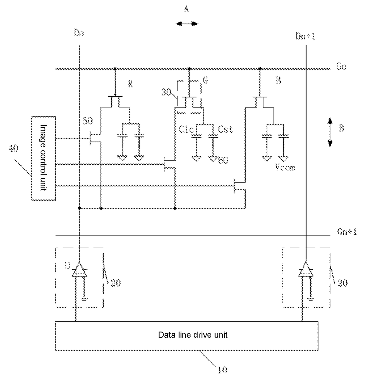 Touch display panel and drive circuit, electronic apparatus thereof