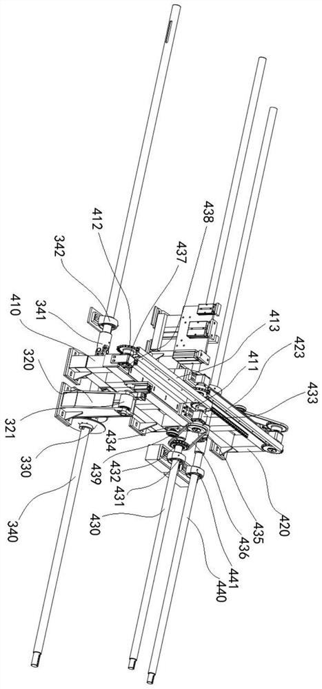 Fully automatic feeding pipe cutting machine