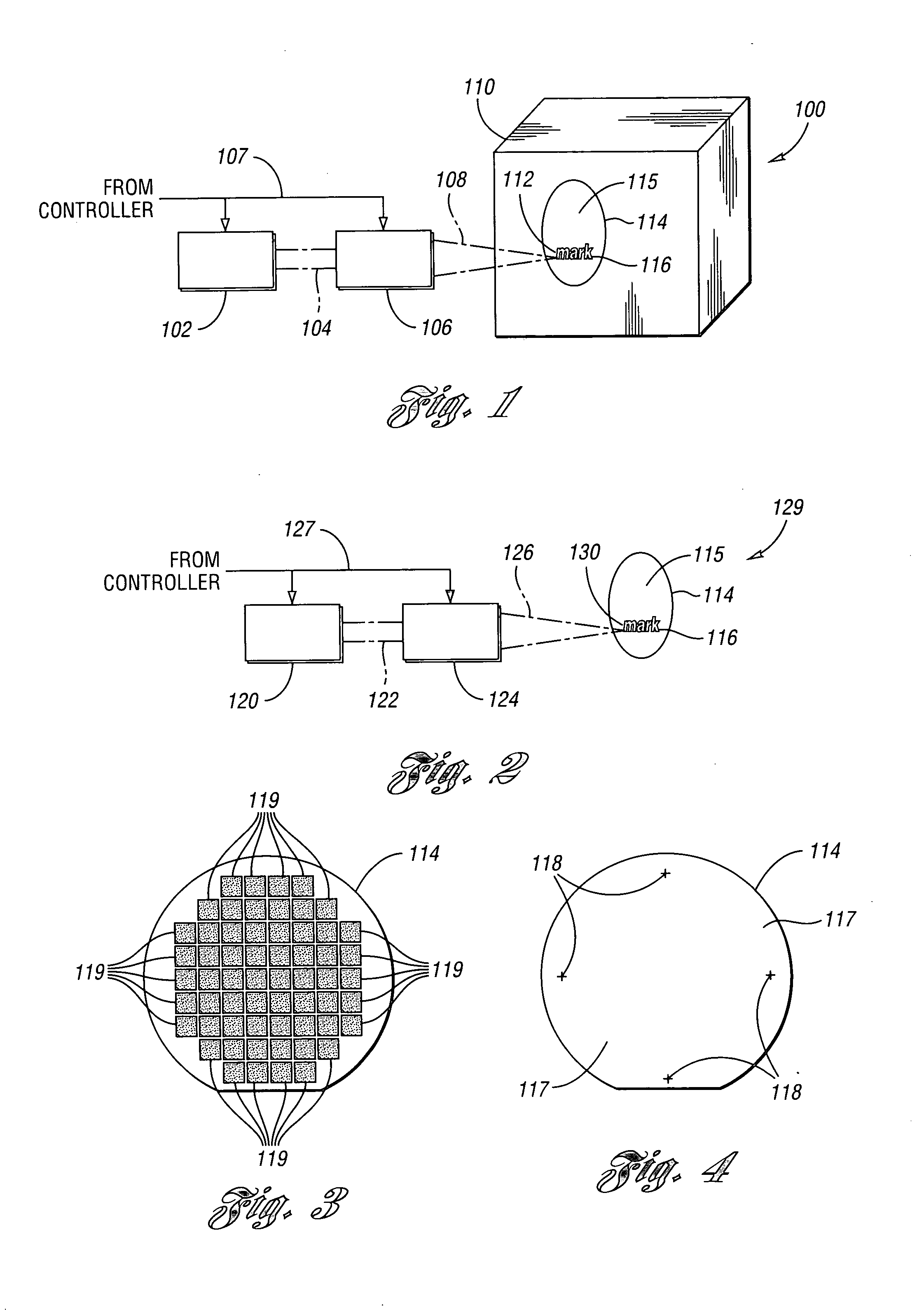 Laser-based method and system for processing targeted surface material and article produced thereby