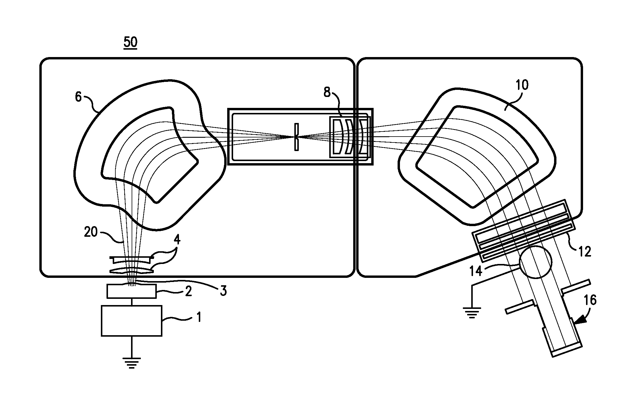 High density helicon plasma source for wide ribbon ion beam generation