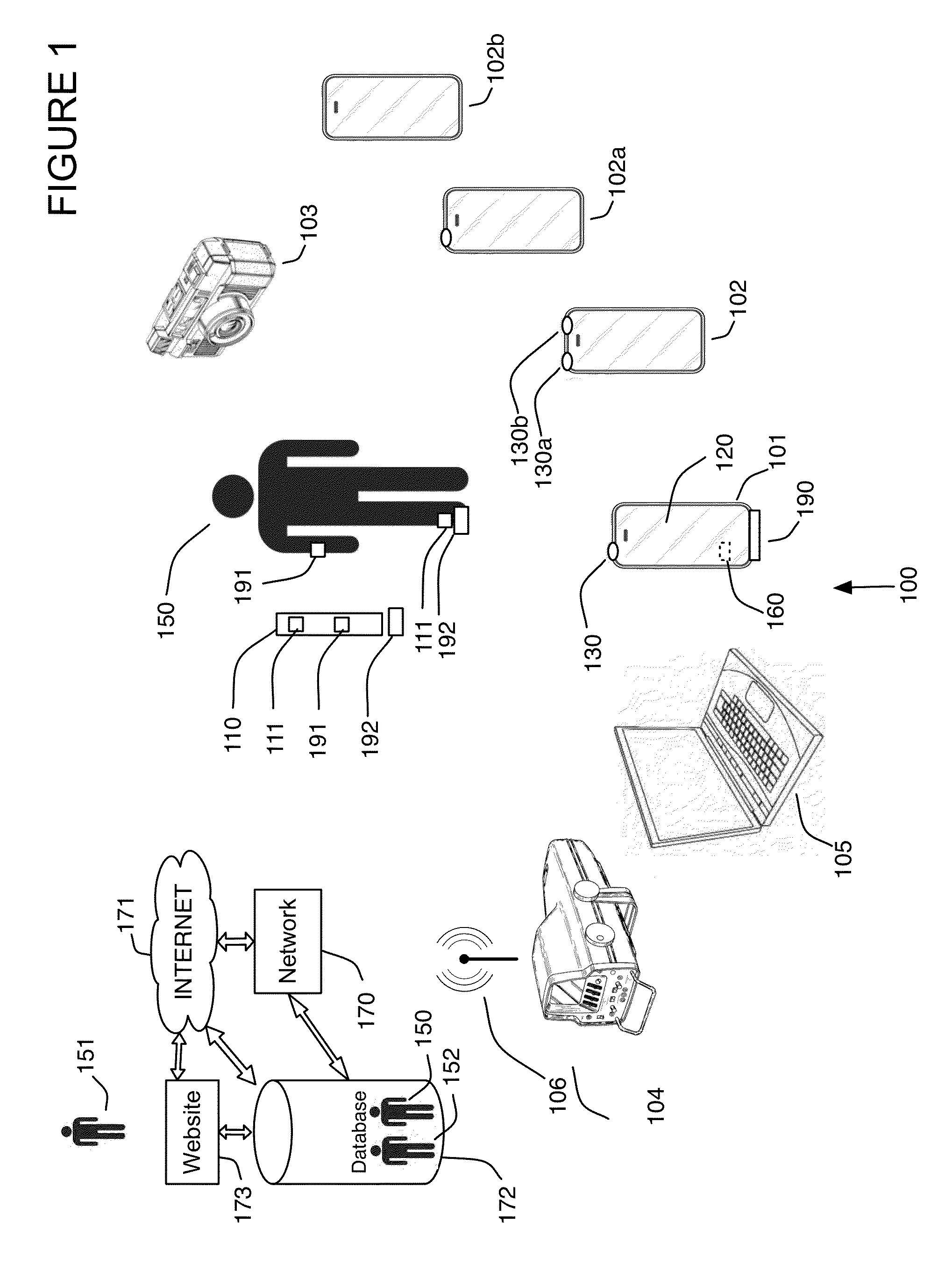 Intelligent motion capture element