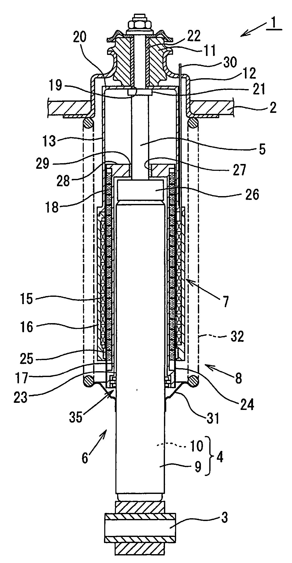 Electromagnetic suspension system