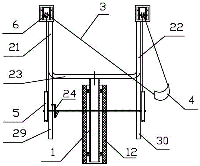 Eccentric boosting type slingshot