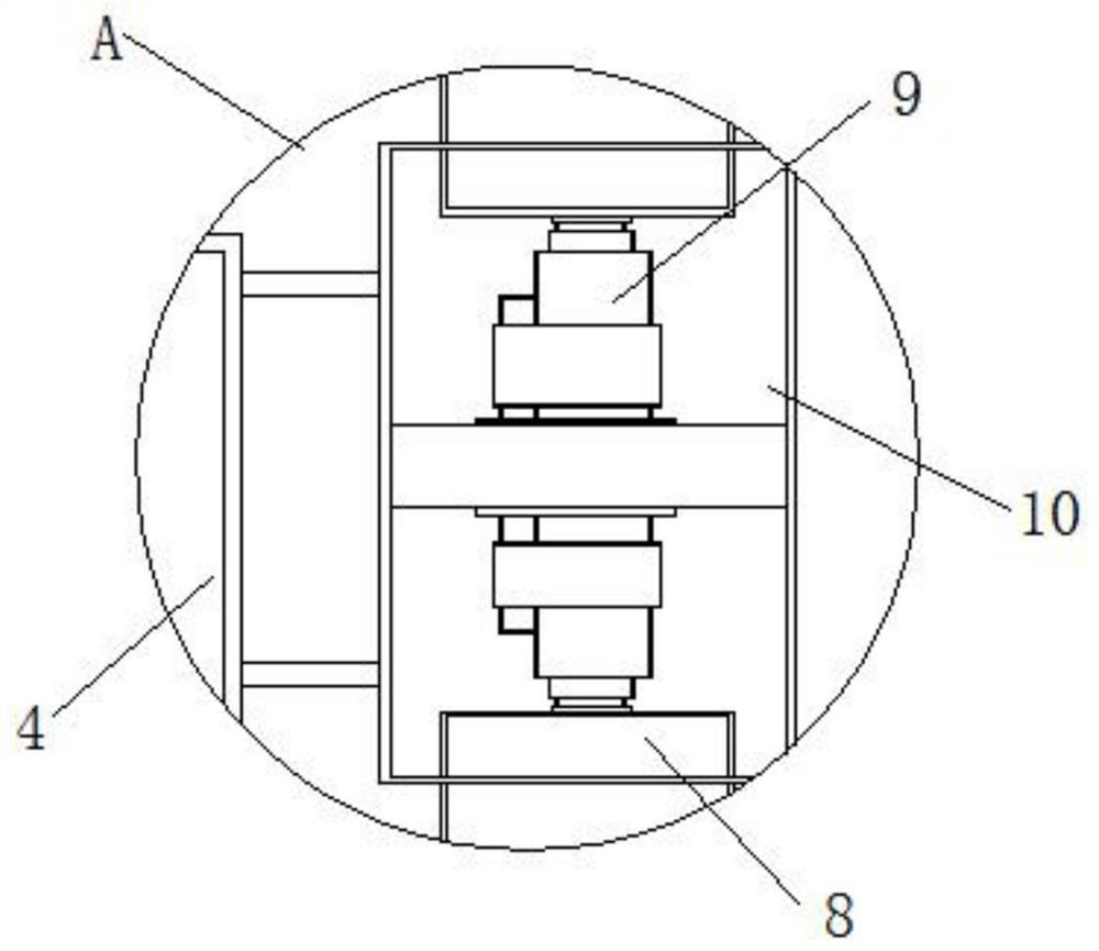 Coal mine underground gas purification device and purification method thereof