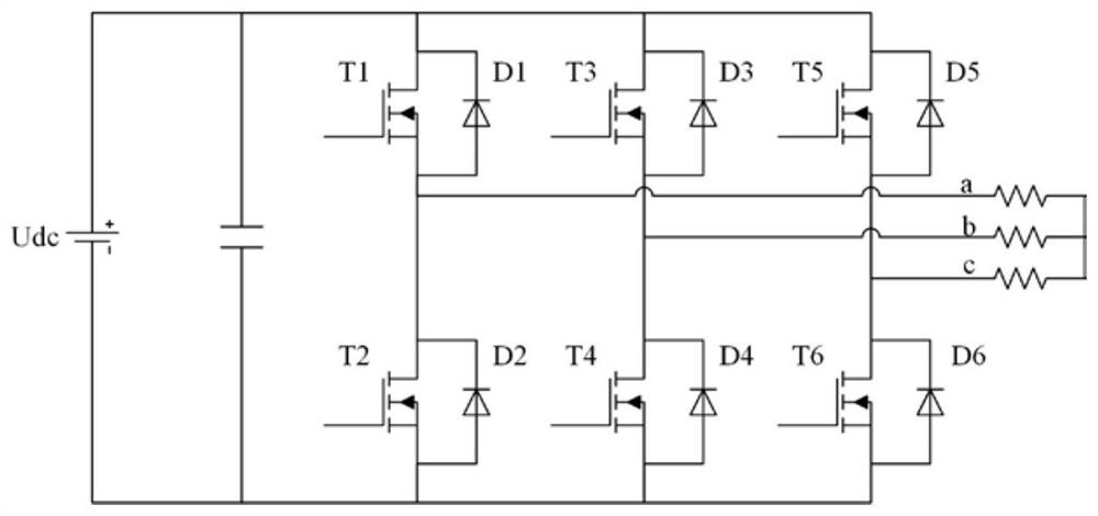 A sensorless brushless DC motor rotor position detection system and method in a static state