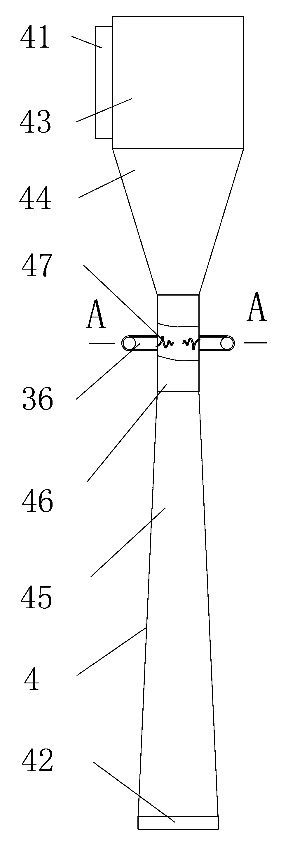 Wet-method vortex vane wheel air purification device