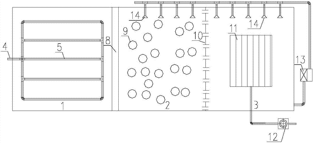 Facultative MBR integral sewage treatment equipment