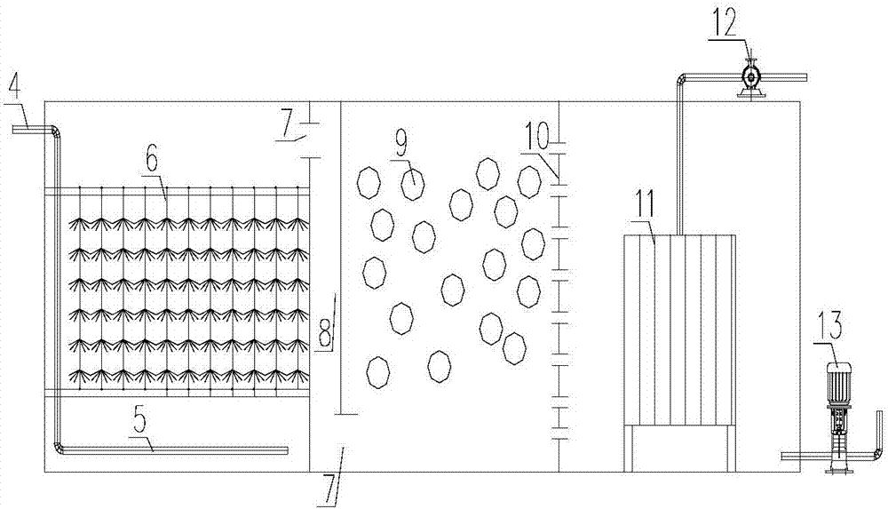 Facultative MBR integral sewage treatment equipment