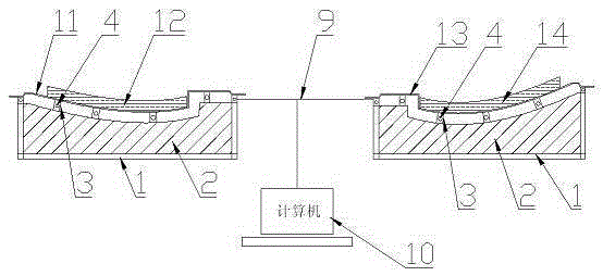 Wind-power blade preparation method capable of controlling mass distribution