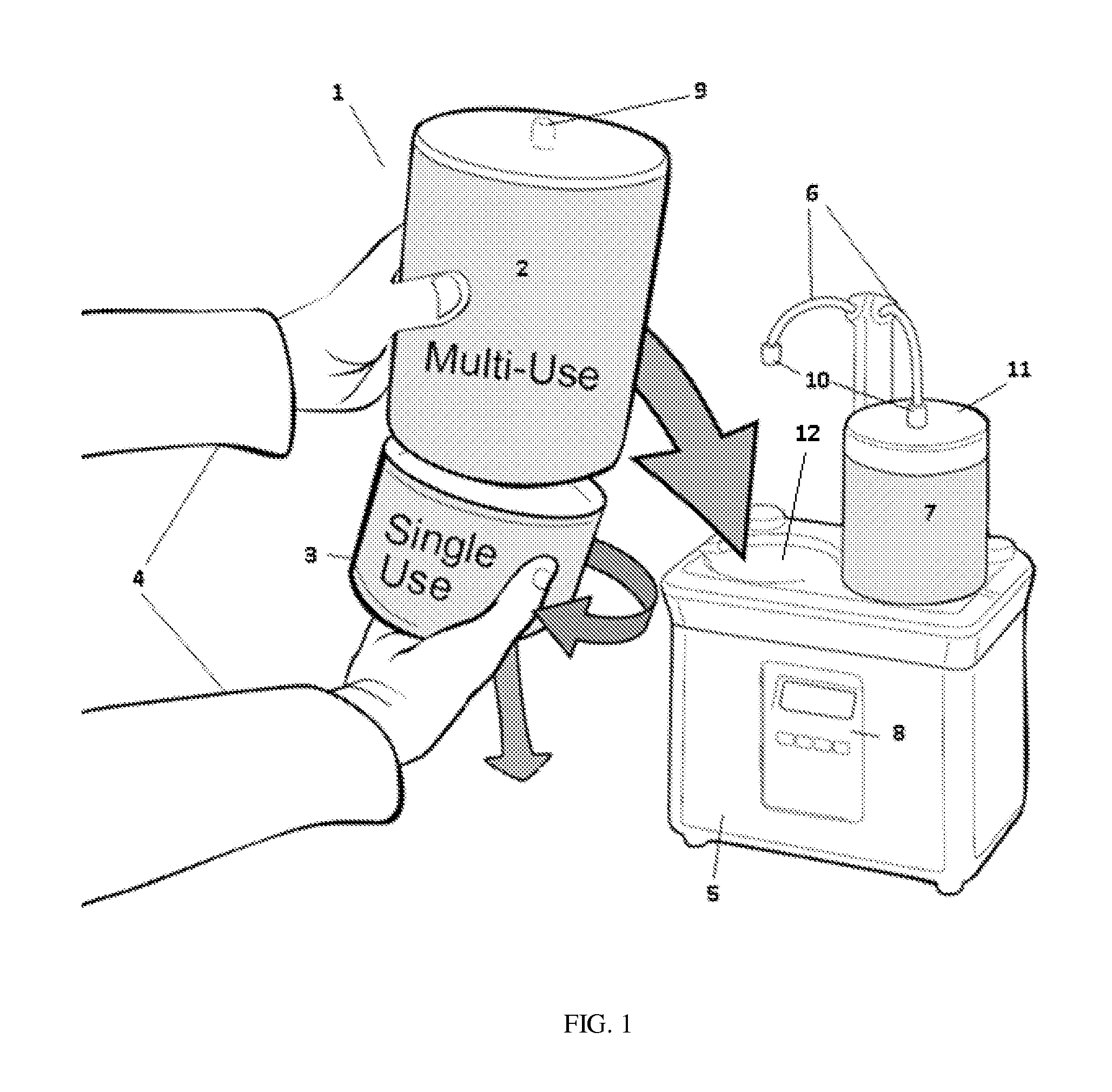 Method of zirconium phosphate recharging