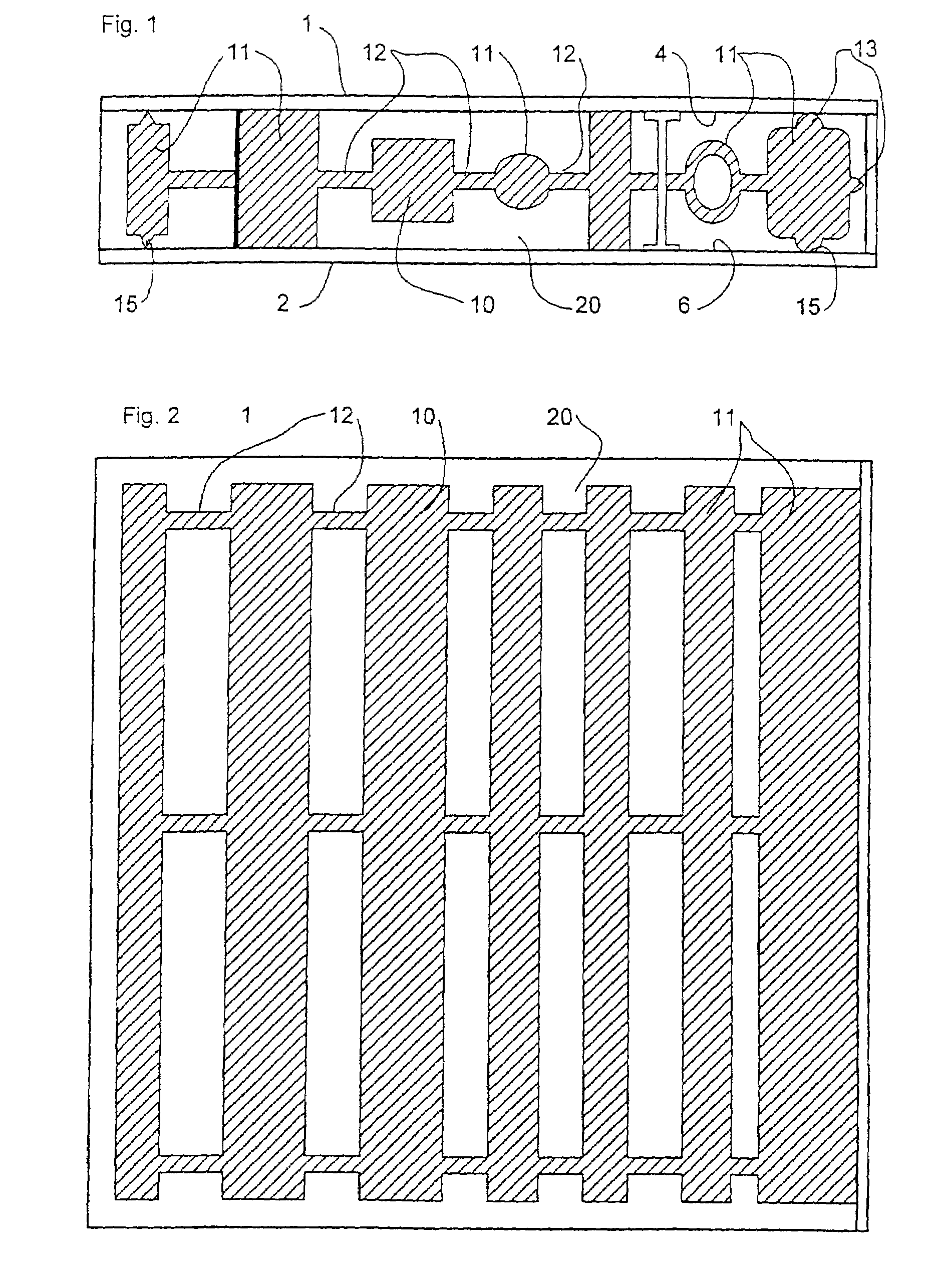 Composite structural laminate plate construction