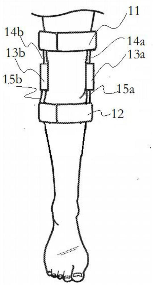 Orthopedic brace for human lower limbs and manufacturing method thereof