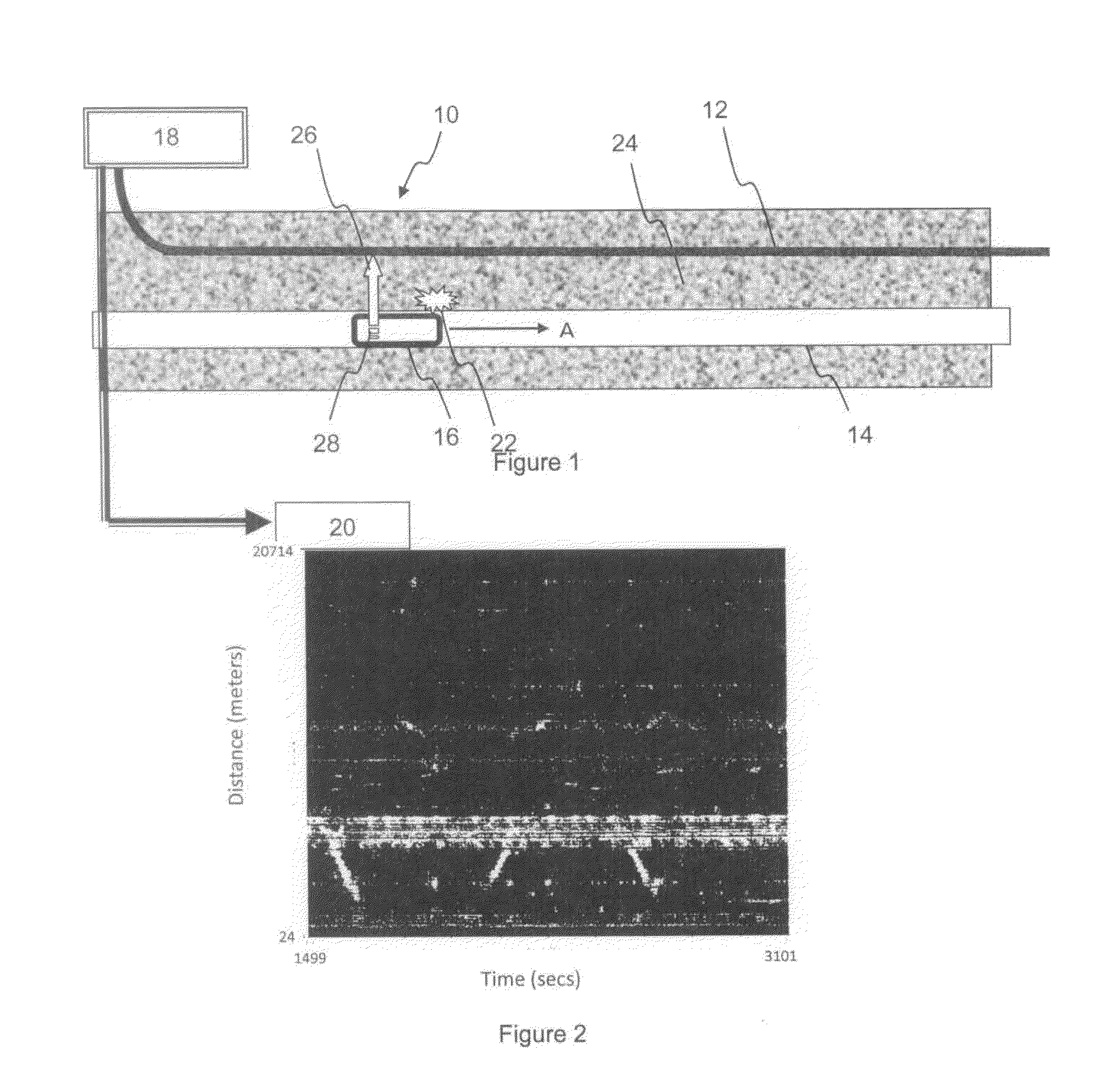 Monitoring of the position of a pipe inspection tool in a pipeline