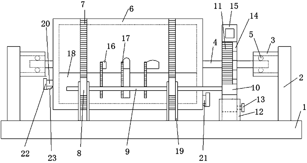 Solid dissolution rate testing device for physics laboratory