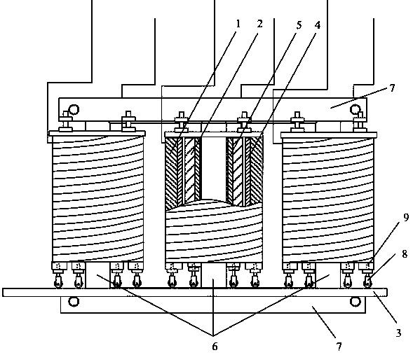 Flexible winding deformation simulation device