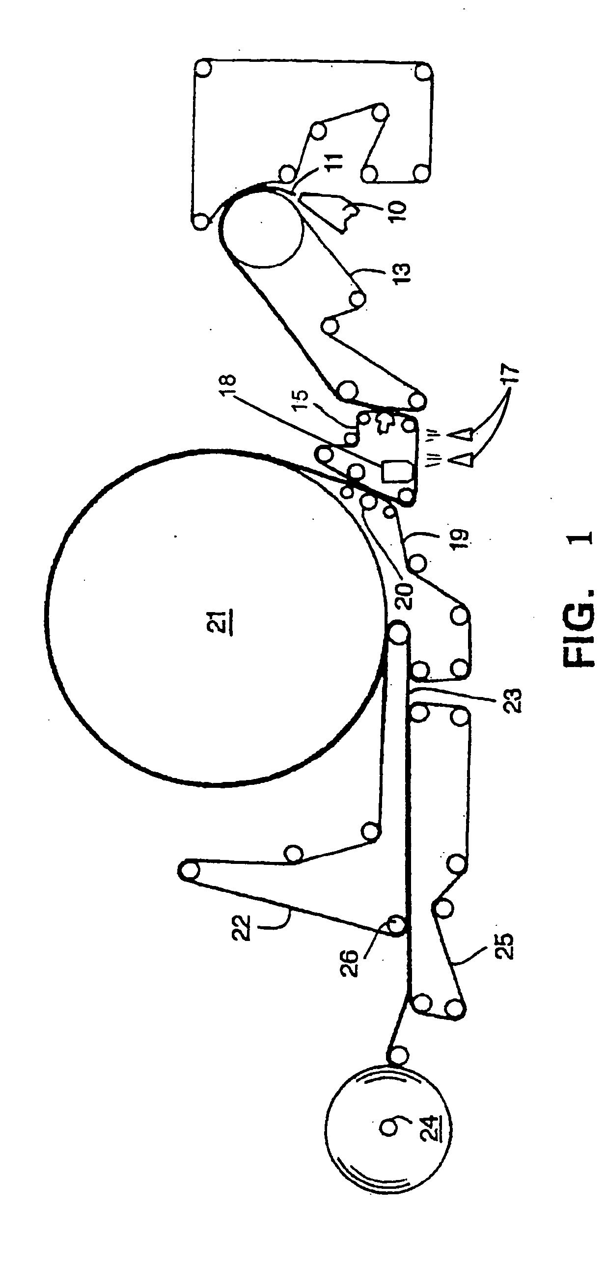 Method to debond paper on a paper machine