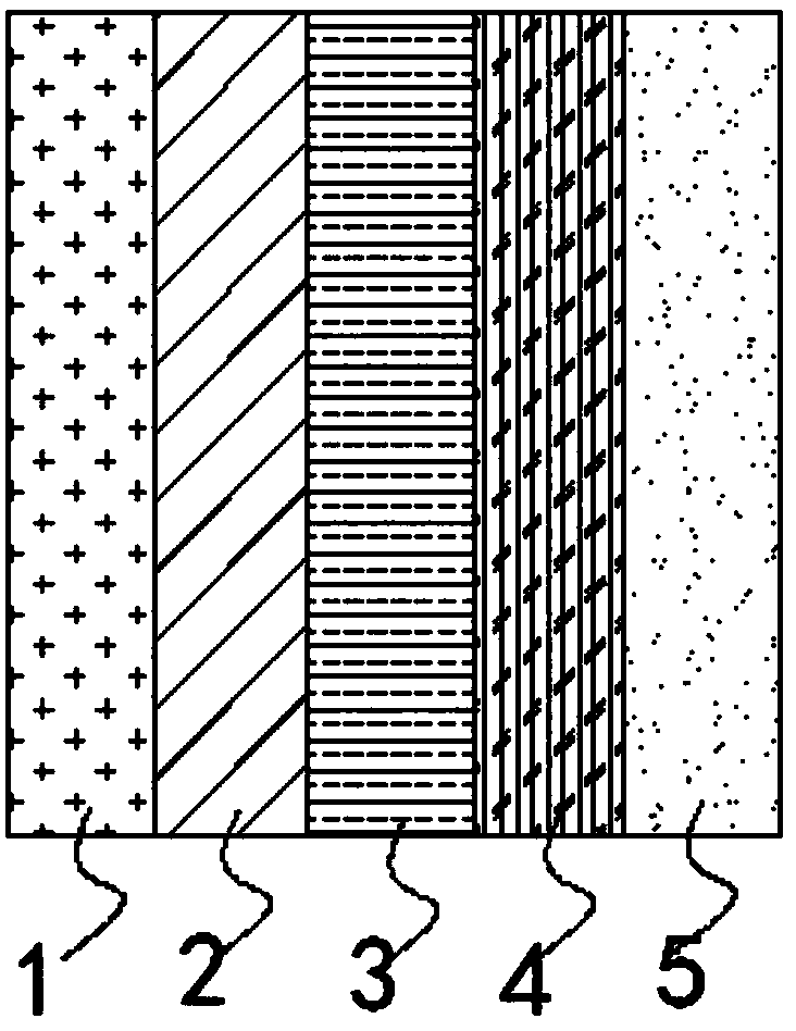 Outer wall coating structure