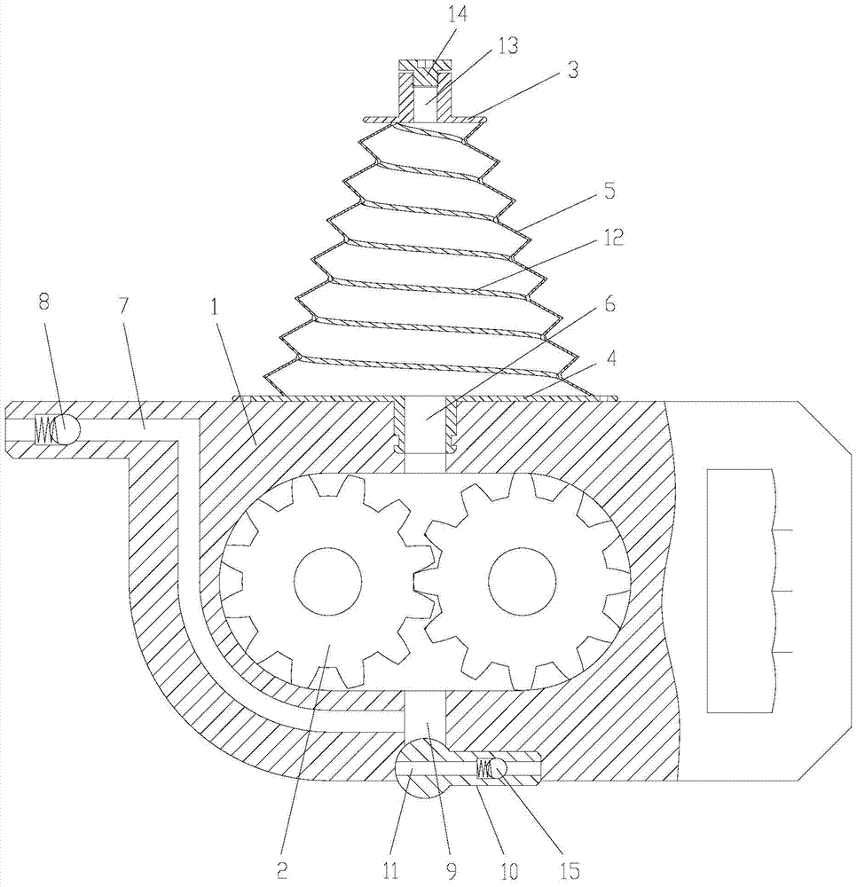 Grease injection device