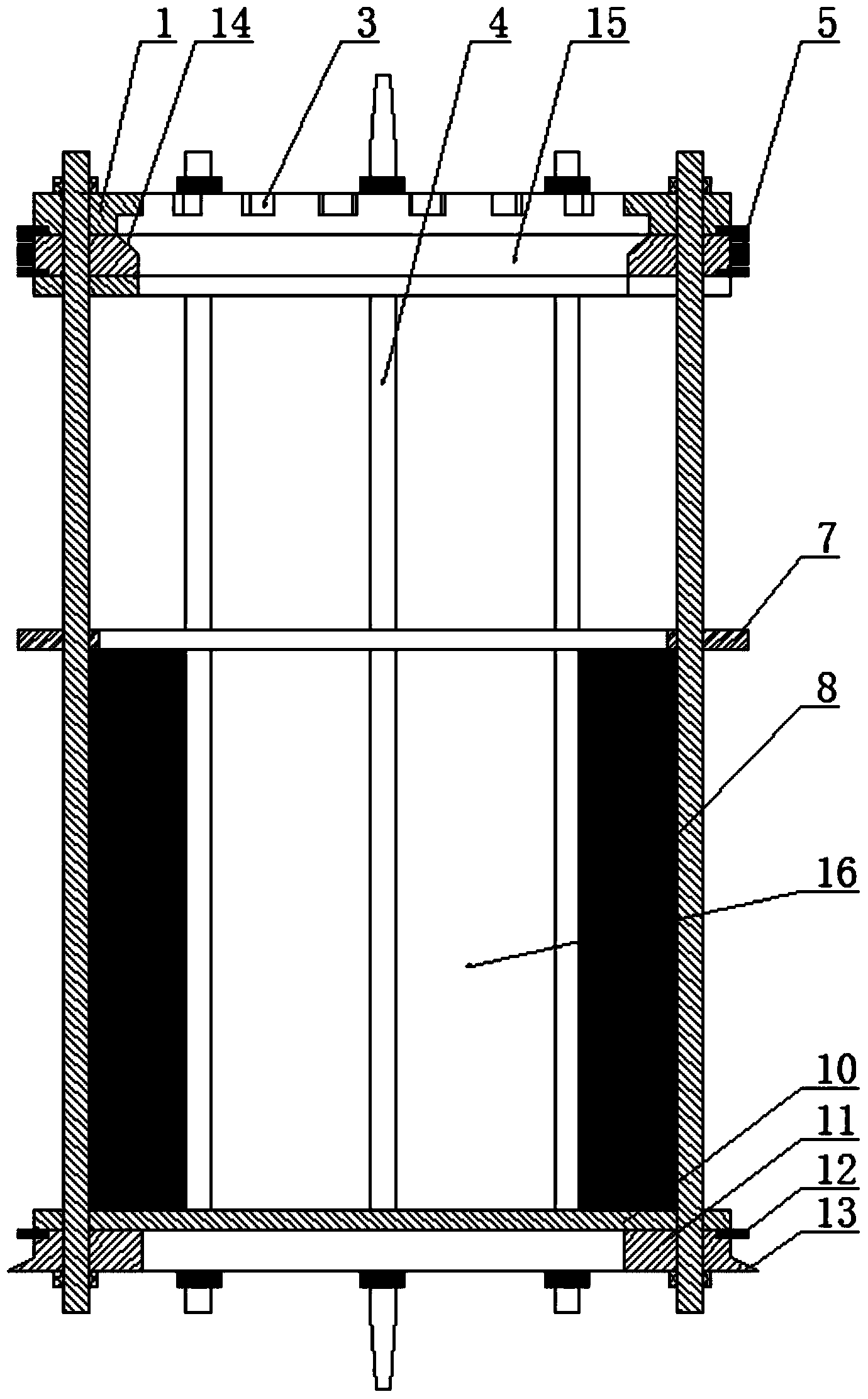 Pressure maintaining ejection device for steam ejection type organic waste disposer