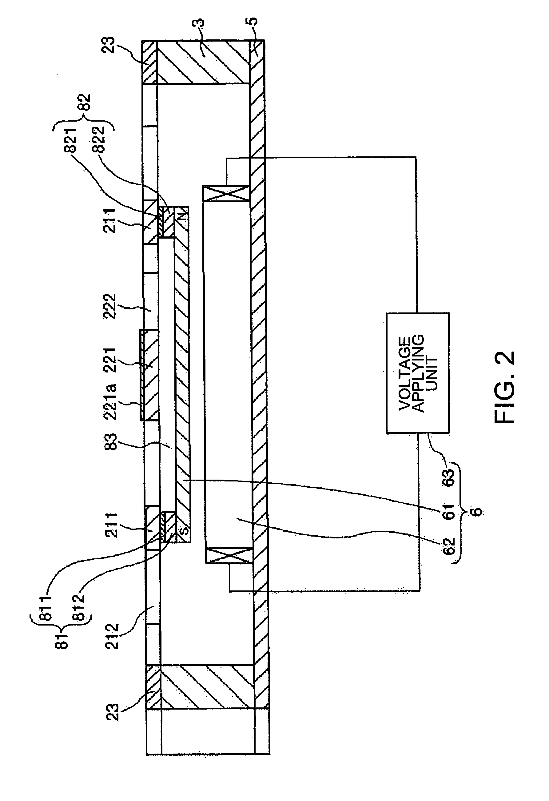 Actuator, optical scanner and image forming apparatus